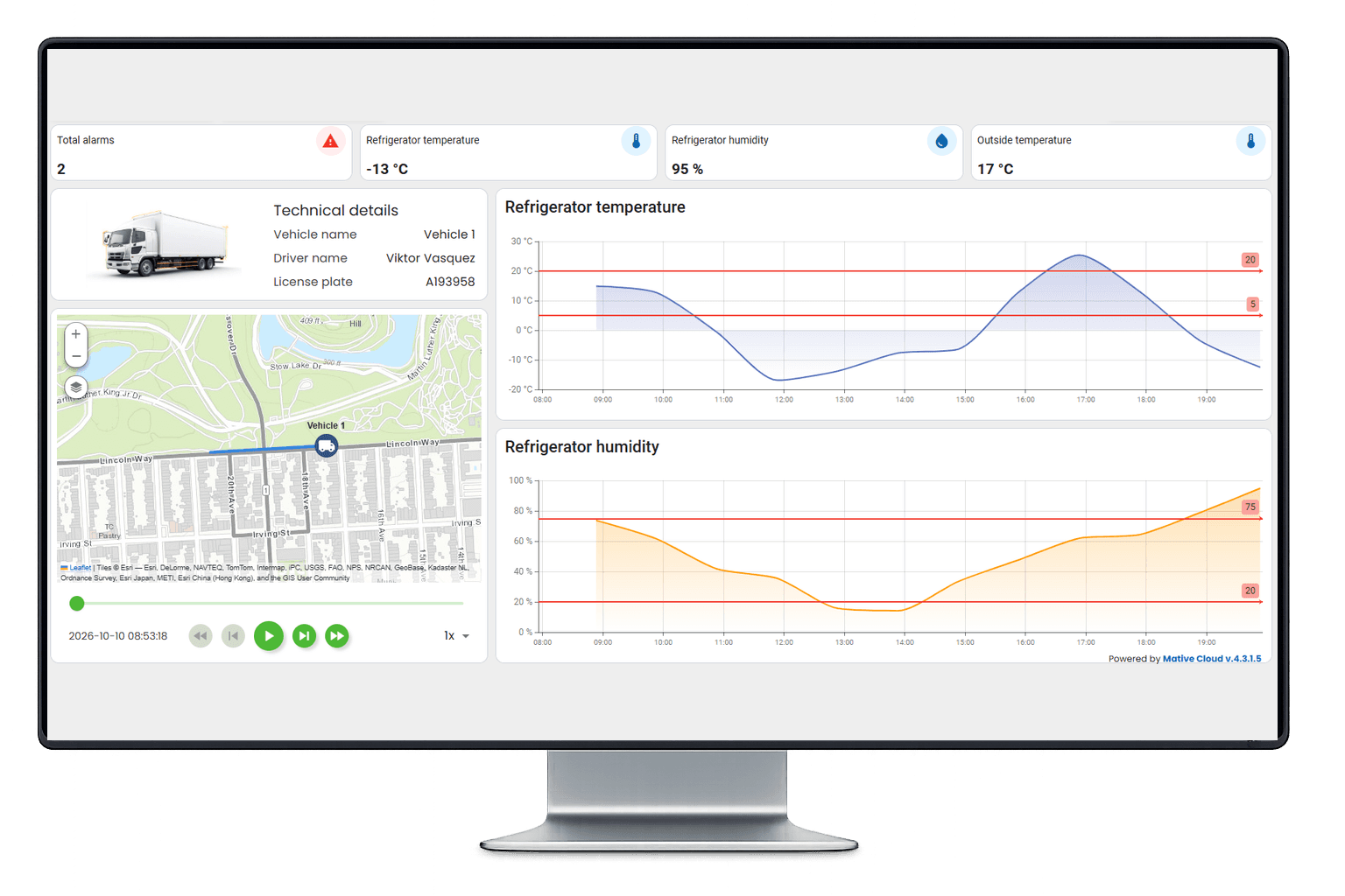 Mative Cloud TC: Cold Chain Module